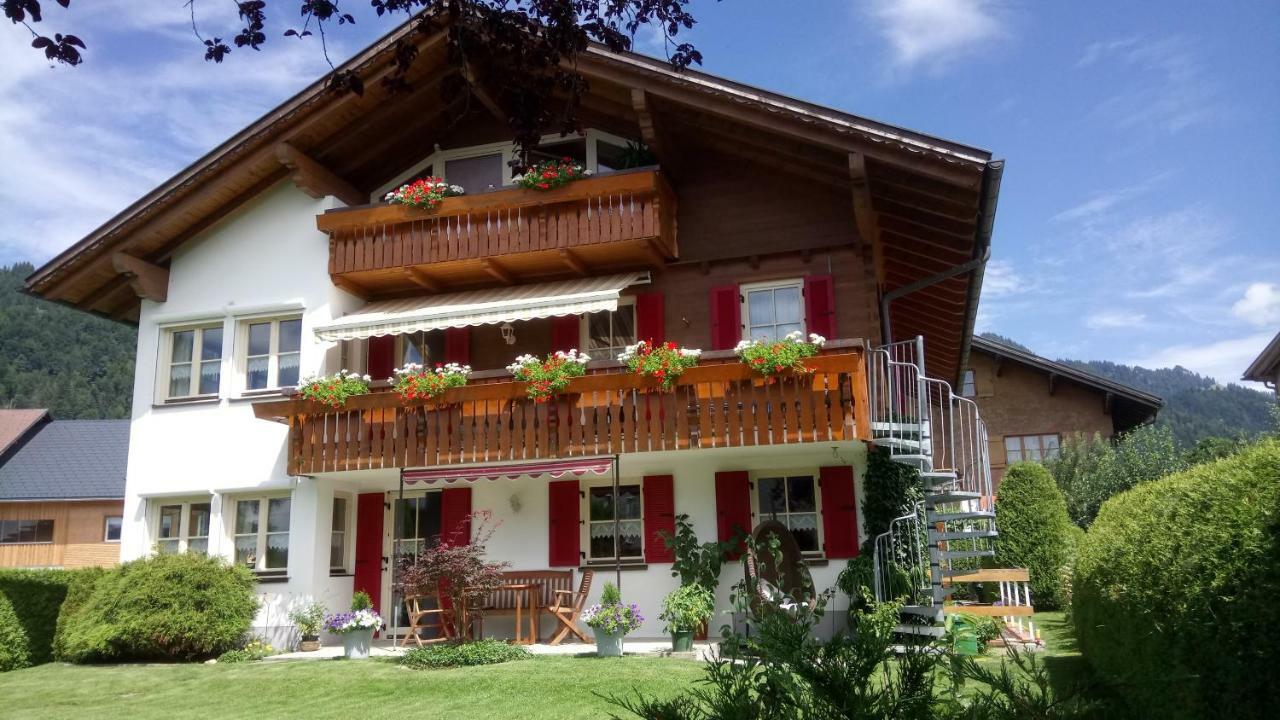 Ferienwohnung Annele Hittisau Ngoại thất bức ảnh